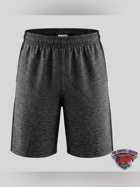 Ultra Performance Men’s Gray Black Athletic Shorts Size Large